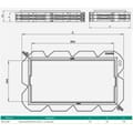 Réhausse 150 MM découpable en 2 parties à assembler - BIONUT 2